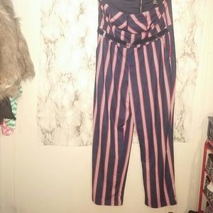 Ashley Stewart Strapless Jumpsuit